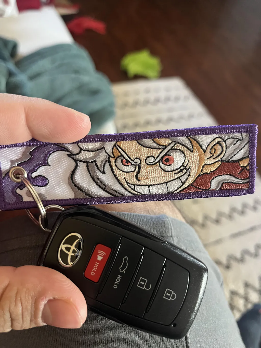 Luffy Gear Five Keychain