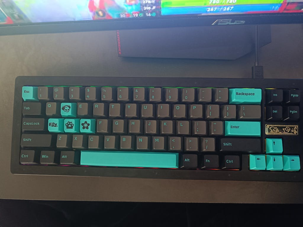 ACR Pro 68 Black & Cyan