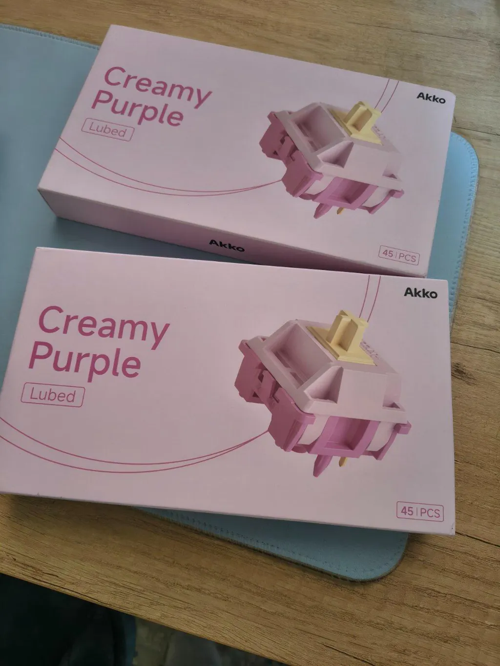 Akko V3 Creamy Purple Pro Switch (Tactile, 45pcs)