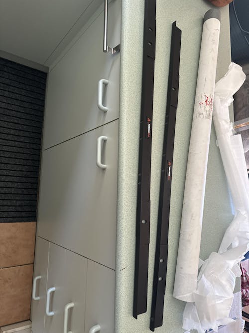 Ford Ranger Wildtrak 2022+ Tub Rack Support Brackets - Stainless Steel