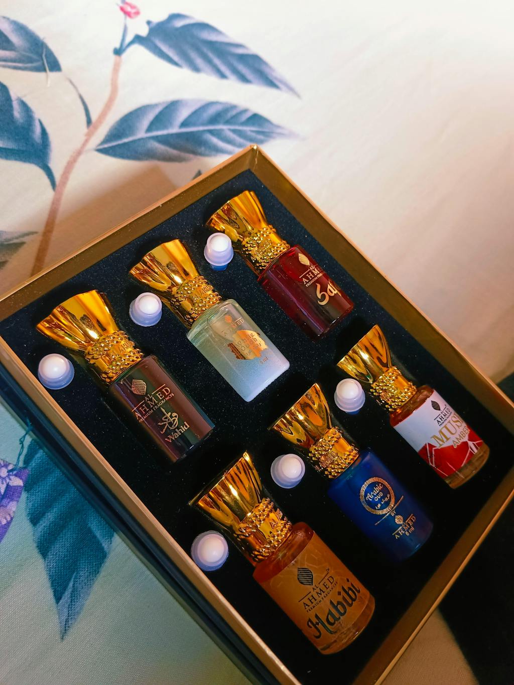Al Ahmed Premium Attar Combo Set x 6ml | White Oud | Arabic Oud|  Safa | Musk Amber |  Habibi | wahid