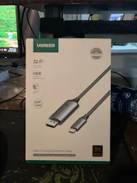 UGREEN CM556 Type C to DisplayPort 8K Cable