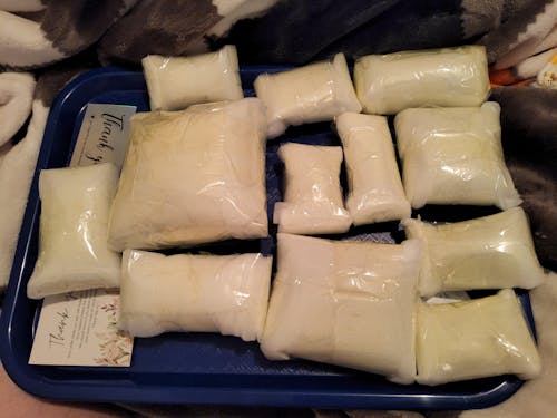 White Capsule Crystal Confetti