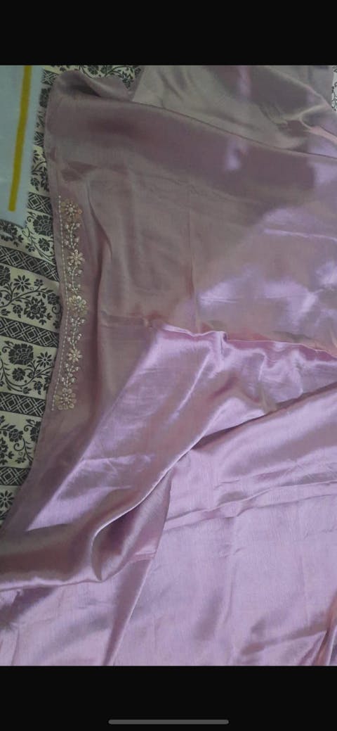 GULABO| FESTIVE PARTY WEAR LUXURY HANDWORK MAUVE HIJAB