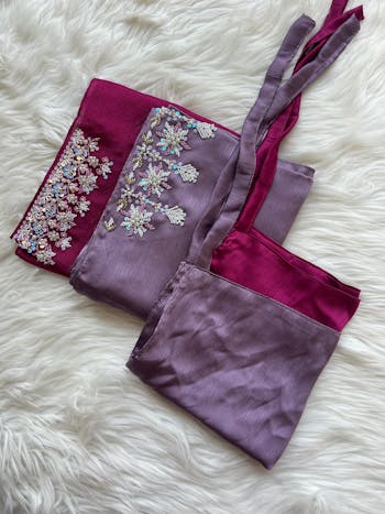 ELAYNAH | FESTIVE PARTY WEAR LUXURY HANDWORK SHOCKING PINK HIJAB PARTY WEAR FOR WEDDINGS & EID