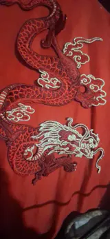 AHYONNIEX High-Quality Large Dragon Patches – DIY Embroidered Sew-On Fabric Stickers for Clothes