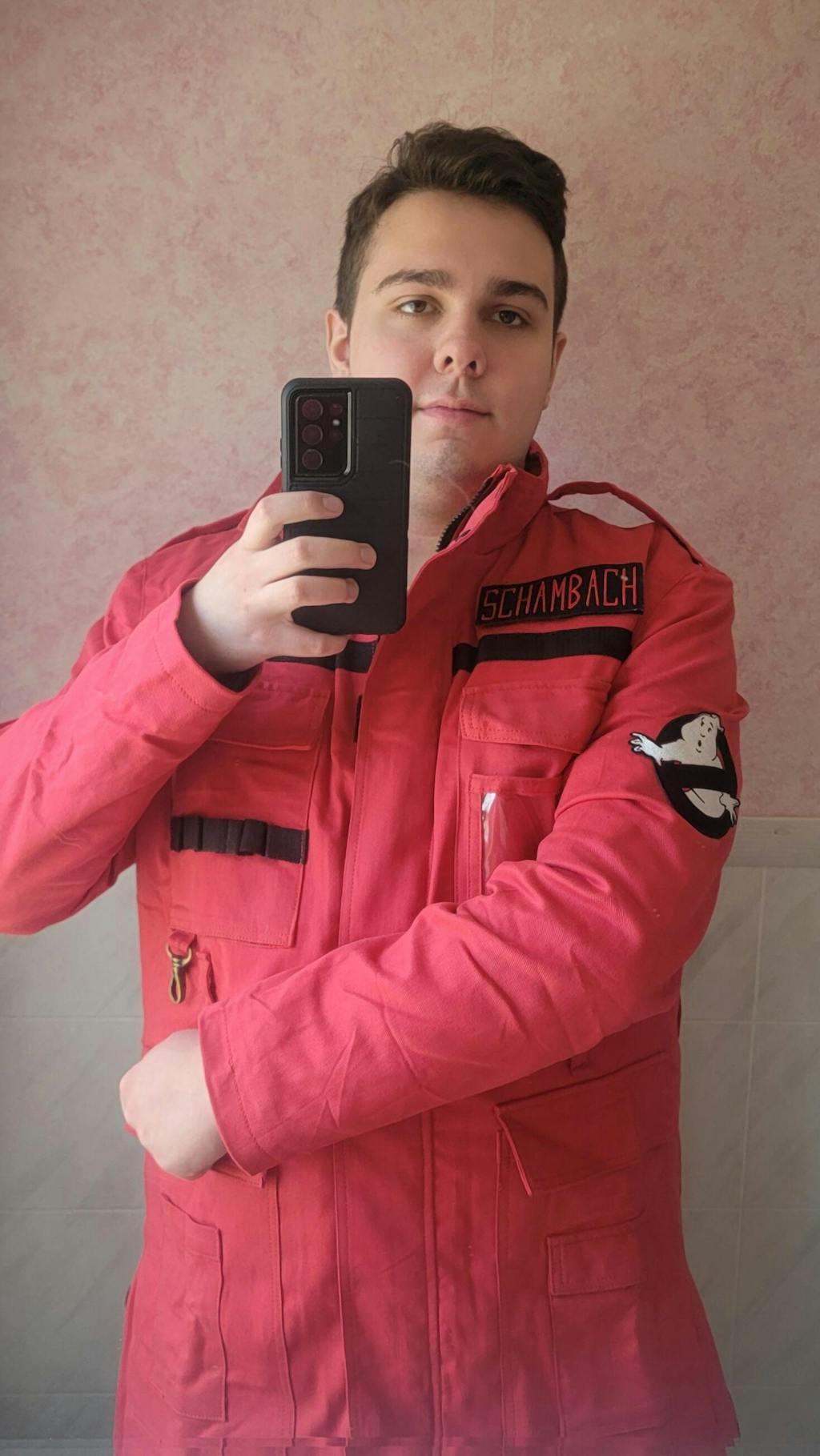 Ghostbusters Frozen Empire Paul Rudd Red Jacket