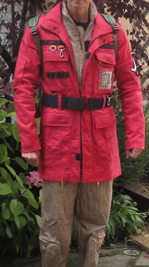 Ghostbusters Frozen Empire Paul Rudd Red Jacket