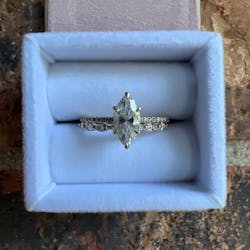 1.0 CT Round Solitaire CVD G/VS Diamond Earrings