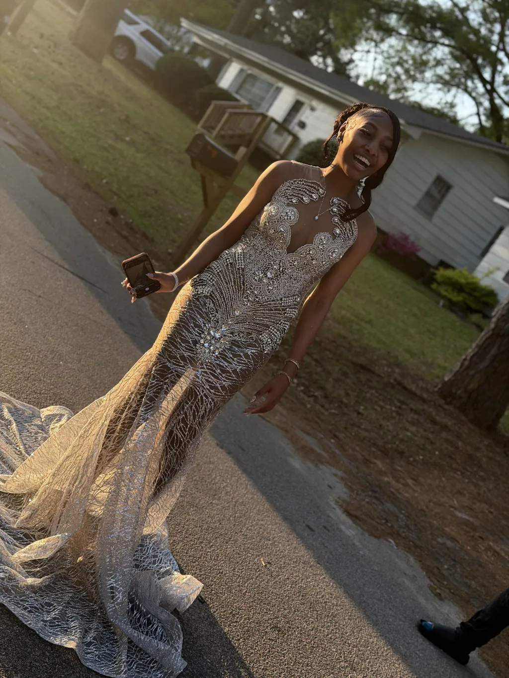 alglist prom dress Glisten