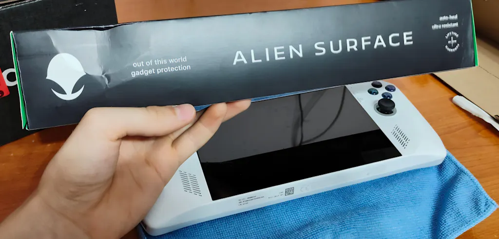 Folie protectie Alien Surface pentru Asus ROG Ally