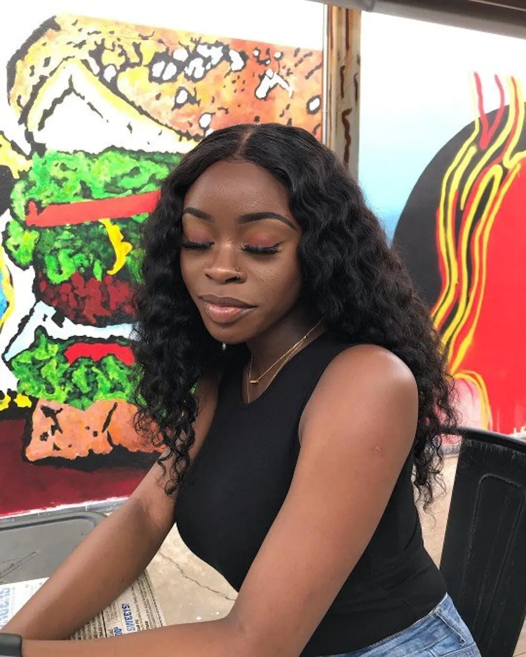 Ali Grace Kinky Curly Hair Weave 3 Pcs With 13x4 Lace Frontal AliGrace