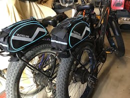 Ecotric Rear Rack and Fenders for 26inch Fat Beach Snow Electric  Bike and Rocket