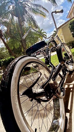 Micargi Bronco 3.0 Stretch Cruiser with High Rise Handlebars