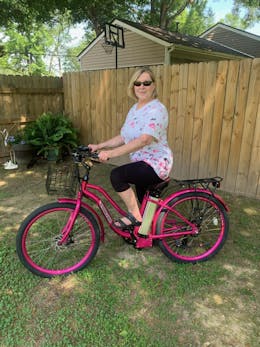 Malibu Elite Electric Step-Through Beach Cruiser Bicycle 24 Volt Lithium Powered X-Treme