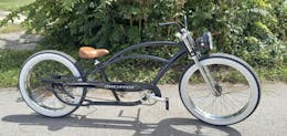 Micargi Bronco 3.0 Stretch Cruiser with High Rise Handlebars