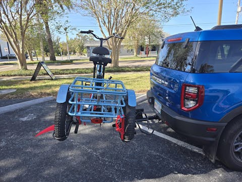 Hollywood Racks Sport Rider For E-Bikes + Trike Adapter Kit