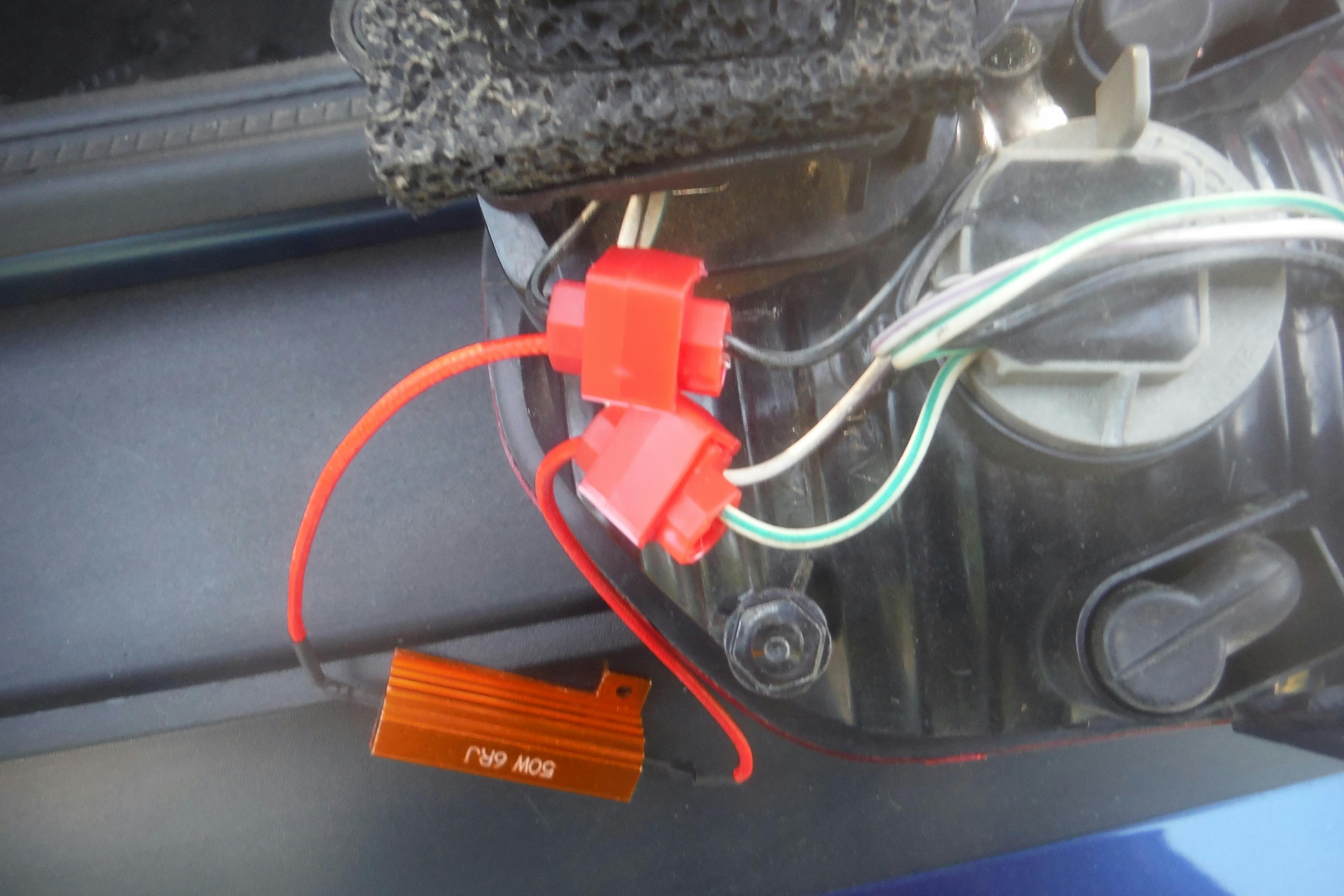 50W 6ohm Load Resistors for Fix LED Signal HyperFlash Error Canceler