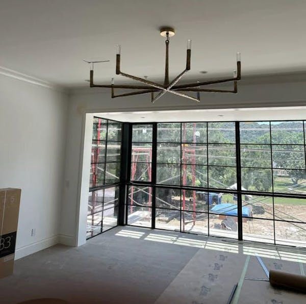 Thader Round Chandelier 36”