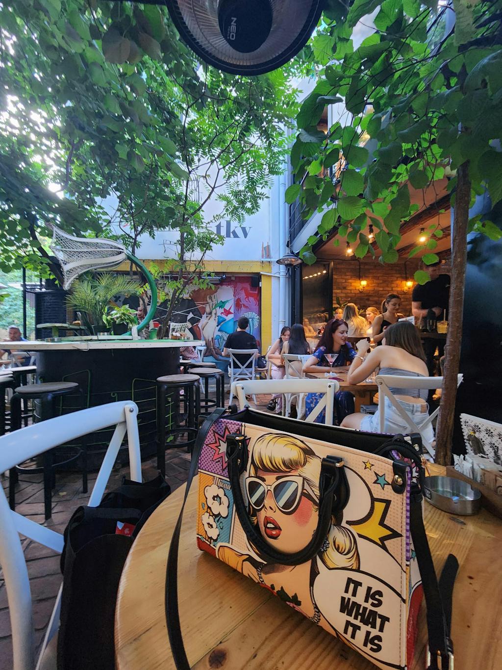 It Is What It Is - Personalized Custom Leather Handbag - ITIS06