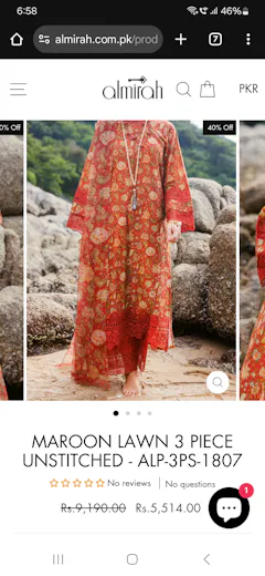 3Pc Stitched Collection  Almirah