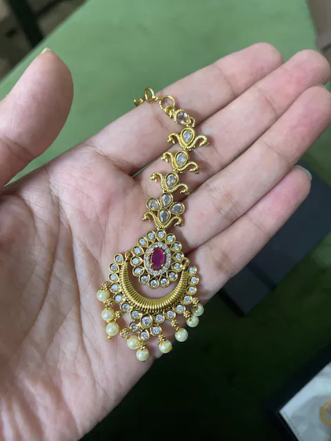 Jadau Bindi Matt Finish