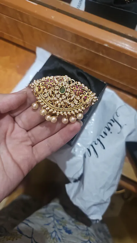 "GUL" Choker Necklace with Jhumki