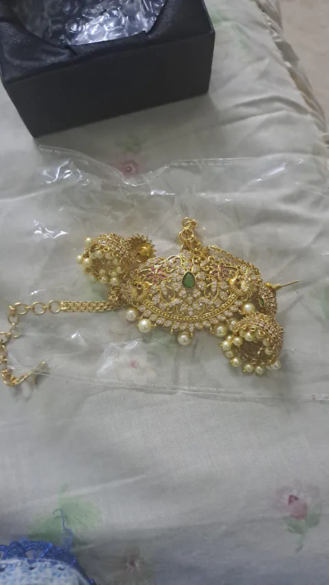 "GUL" Choker Necklace with Jhumki