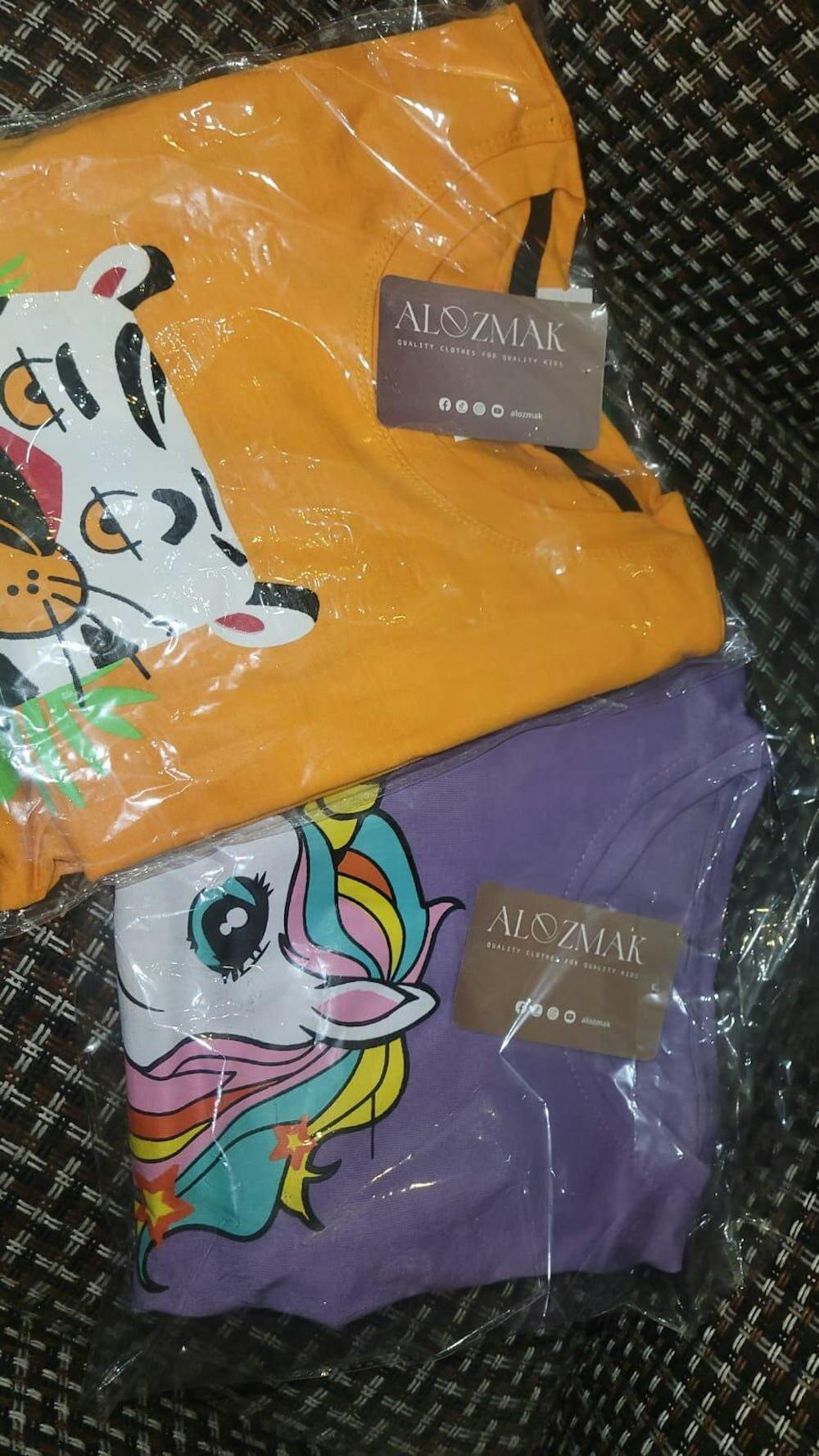 Unicorn Kids Summer Outfit - Trendy Cotton T-Shirt & Pants Set for Kids