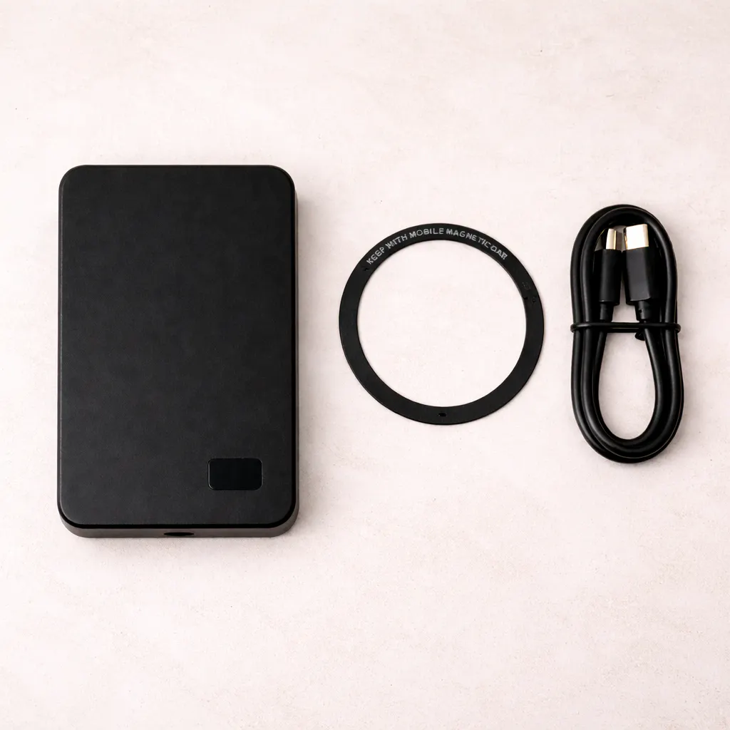 Ultra-Slim Qi2.1 Magnetic Wireless Power Bank 5000mAh / 10000mAh – 15W Wireless & 20W PD Fast Charging