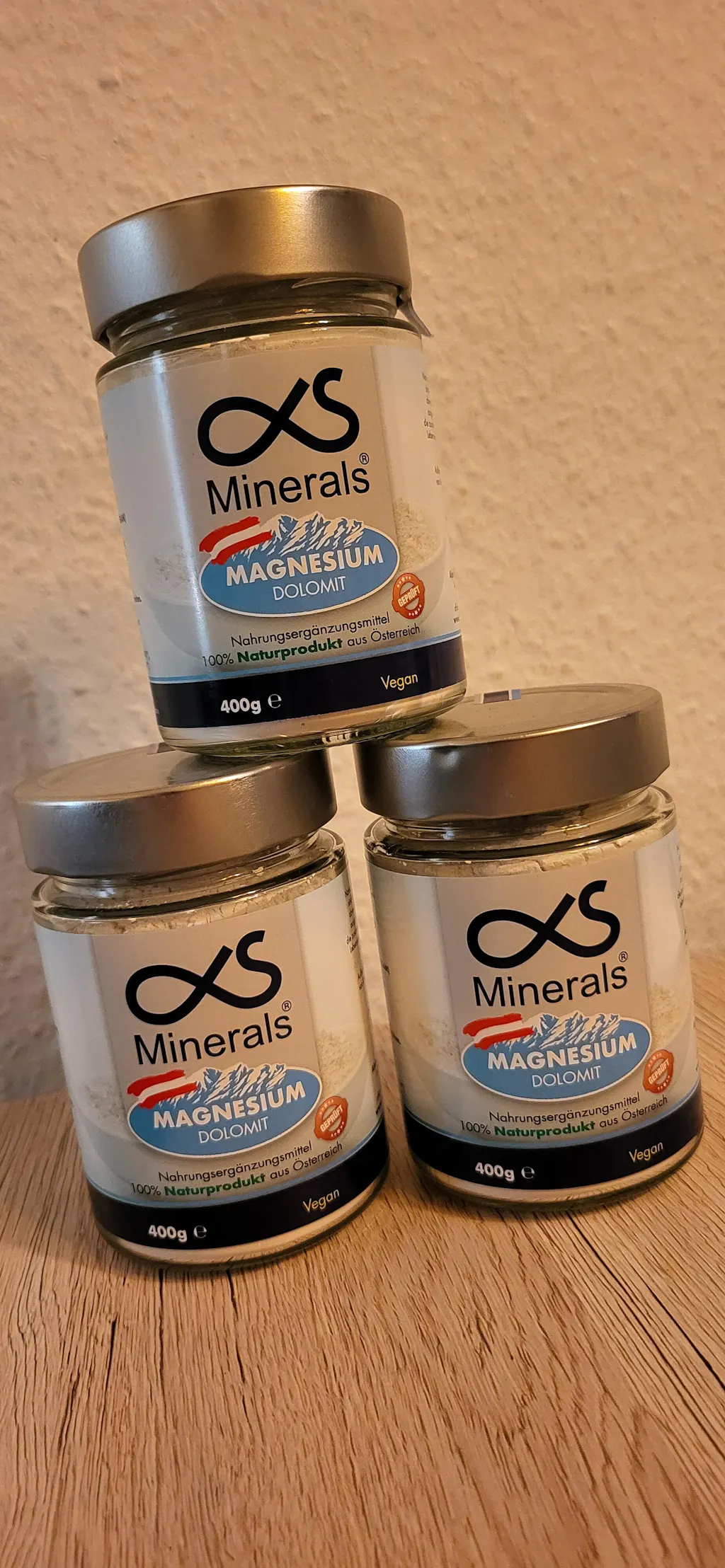 Vorteilspack: 3x Magnesium Austria 400g