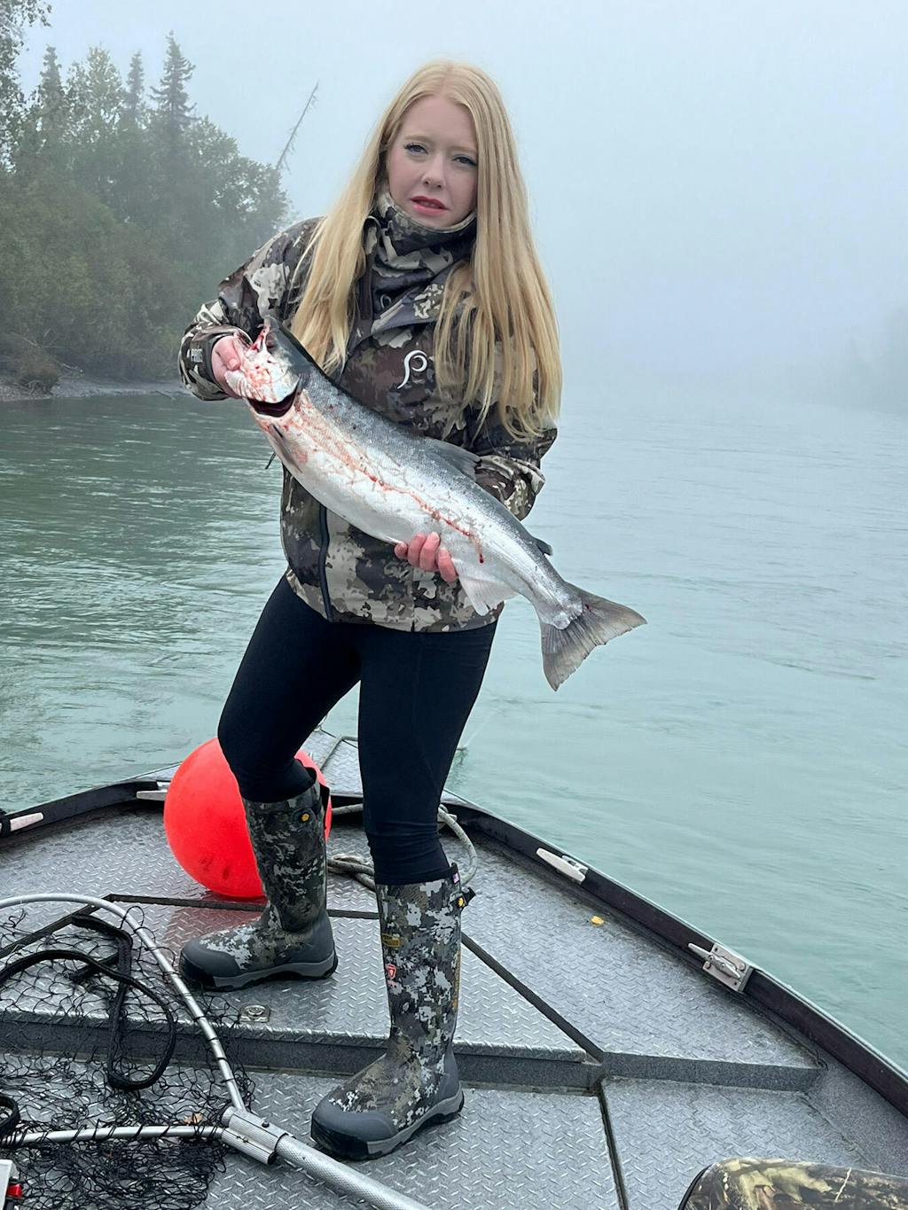 Rise Thermo Pocket Leggings Indigo Blue