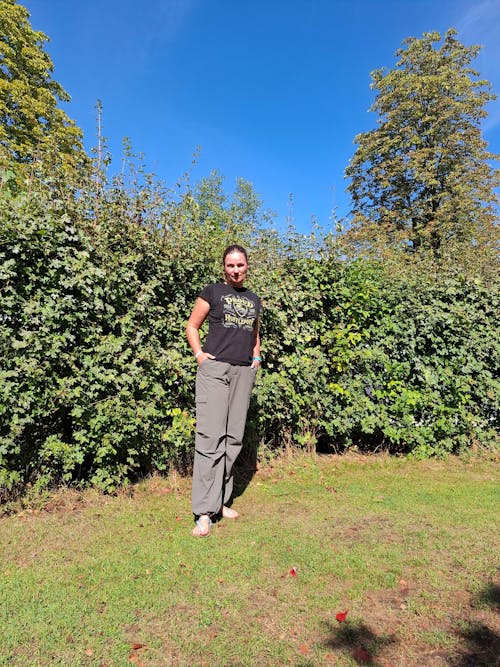 Parachute pants - Fern