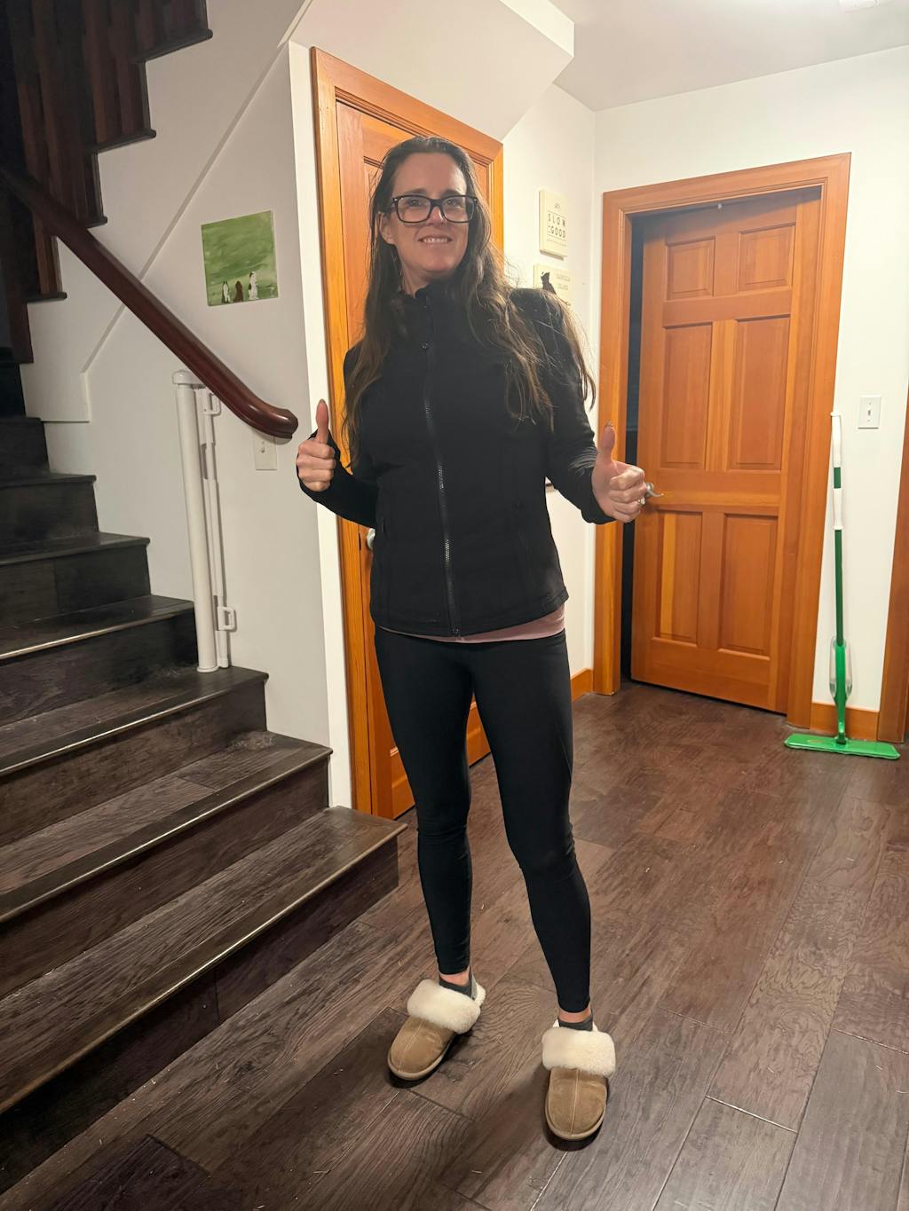 Rise Thermo Pocket Leggings Midnight