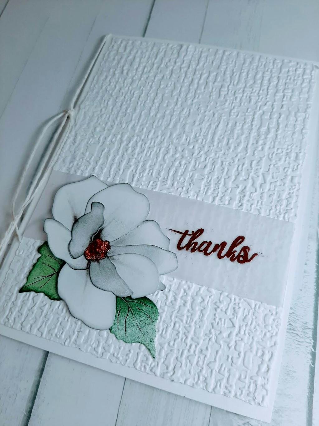 Organic Linen 3D Embossing Folder Altenew