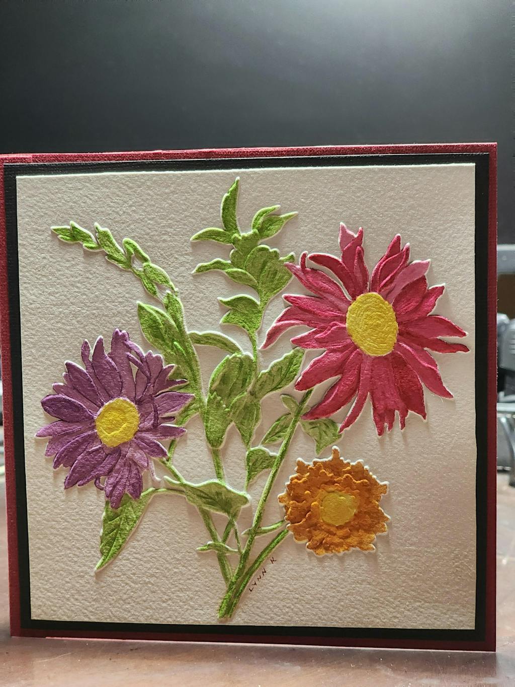 Altenew Pressed Flowers 3D Embossing Folder Debossed Designs for Card ...