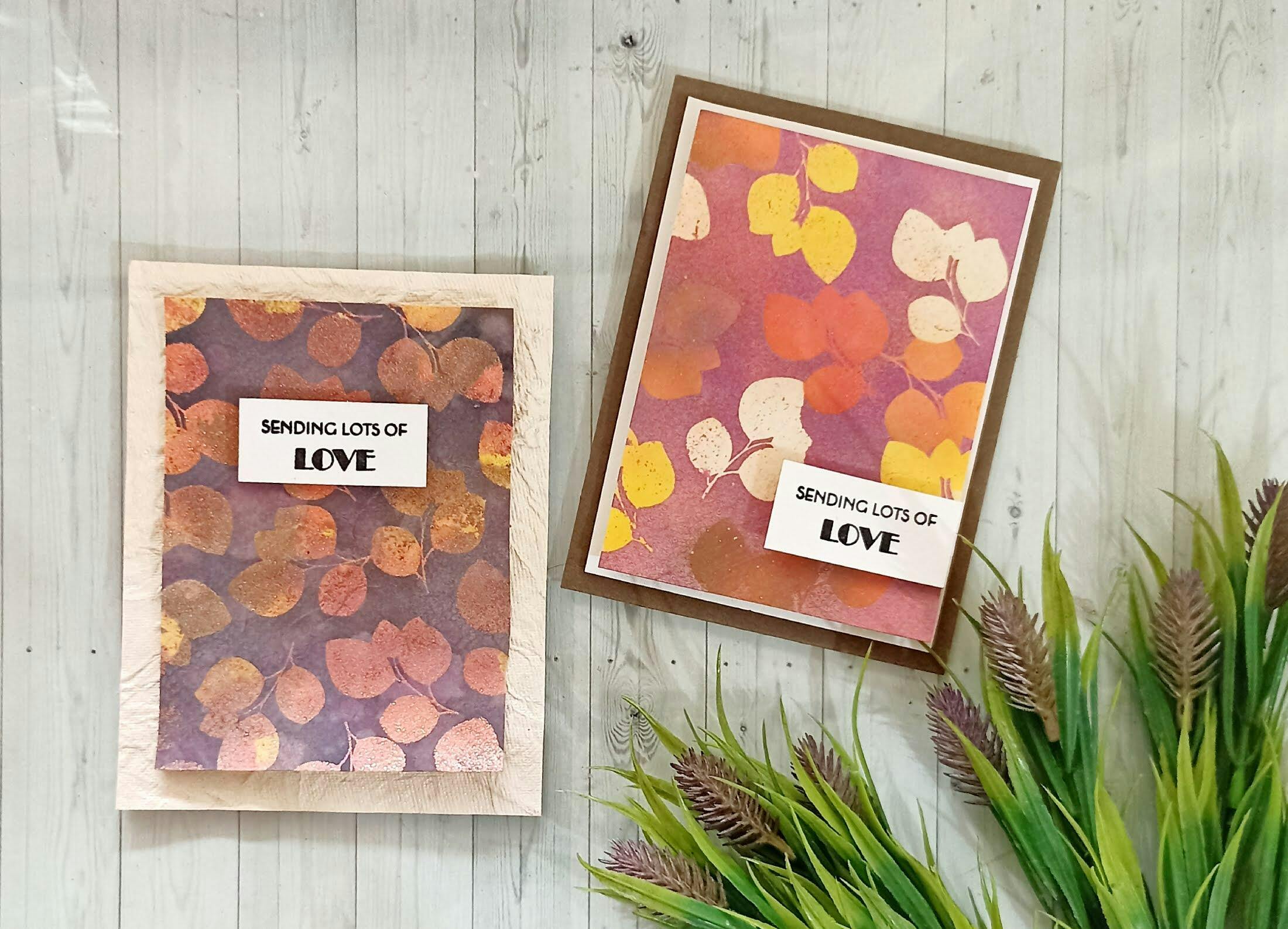 Altenew Leaf Canopy Add-On Stamp & Die Bundle