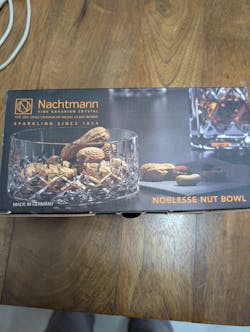 Nachtmann | Noblesse - Nut Bowls | 310 ml | 11 cm | Crystal | Set of 2