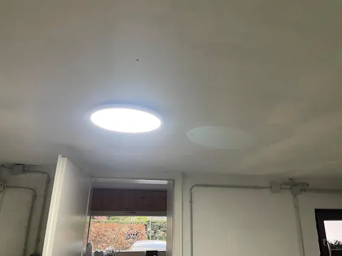 LED Ceiling Light with 360° Radar Motion Sensor, Ceiling Lamp for Stairs and Hallways
