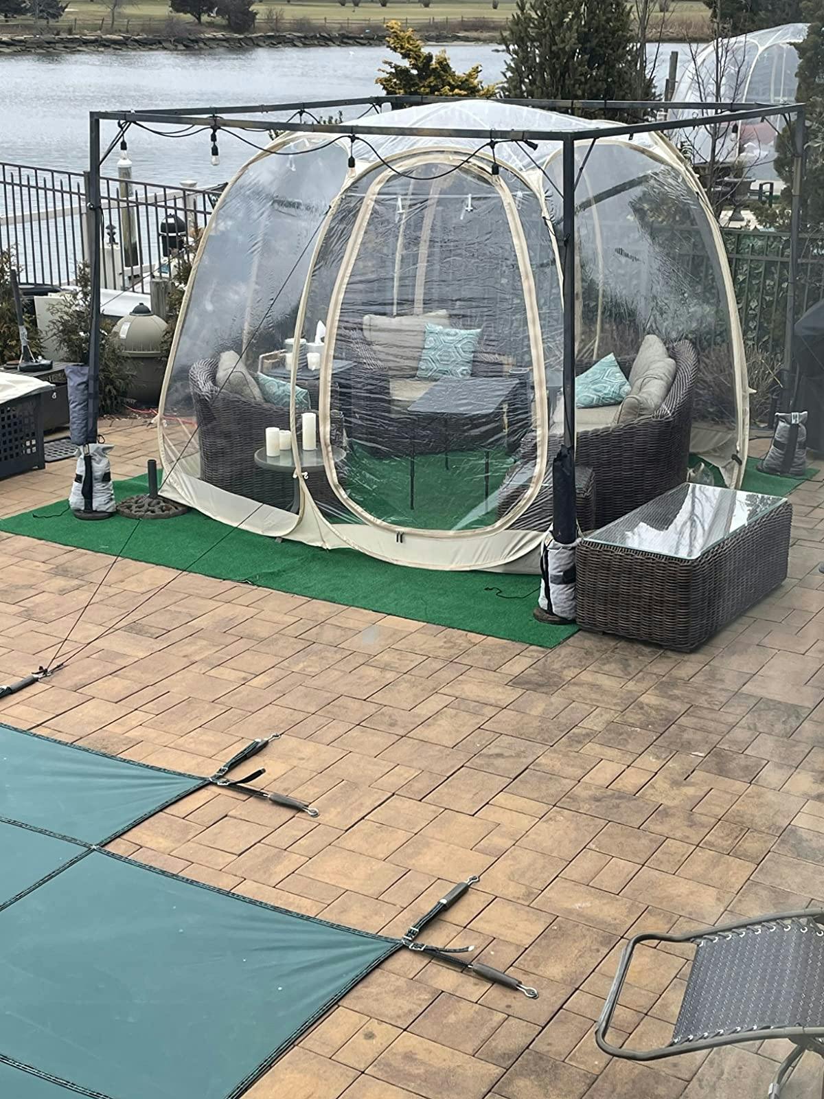 alvantor pop up bubble tent