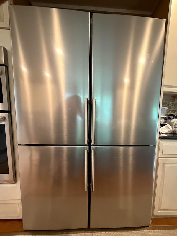 Forno Guardia 46.8" - Two 23.6" Bottom Freezer Refrigerators, Total of 21.6 cu.ft, FFFFD1778-48S