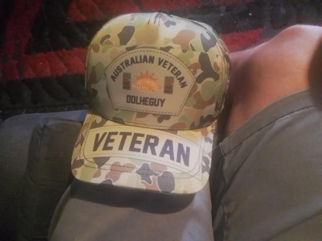 Personalized Rank And Name Australia Soldier/Veterans Camo Baseball Cap - 30052402QA