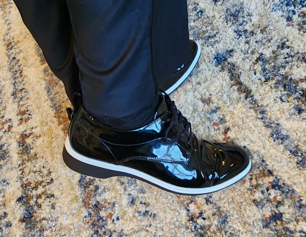 World's Most Comfortable Tuxedo Shoe in Obsidian Black