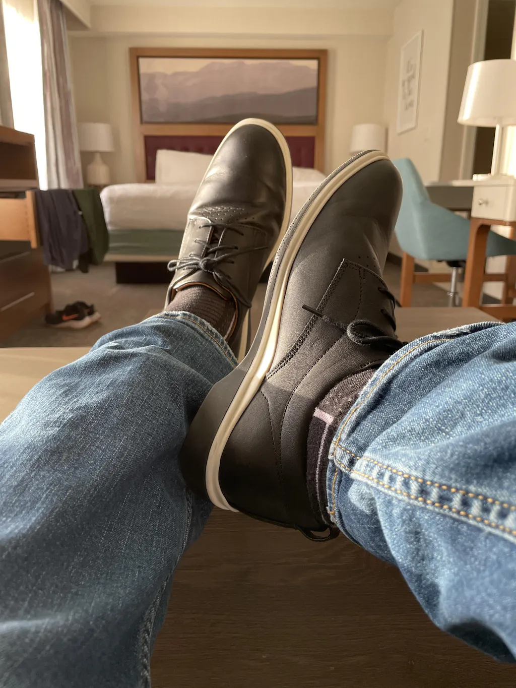 Onyx Luxe Black Leather Sneakers - Elegant Men's Footwear