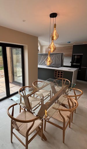 Brass Cluster Ceiling Light