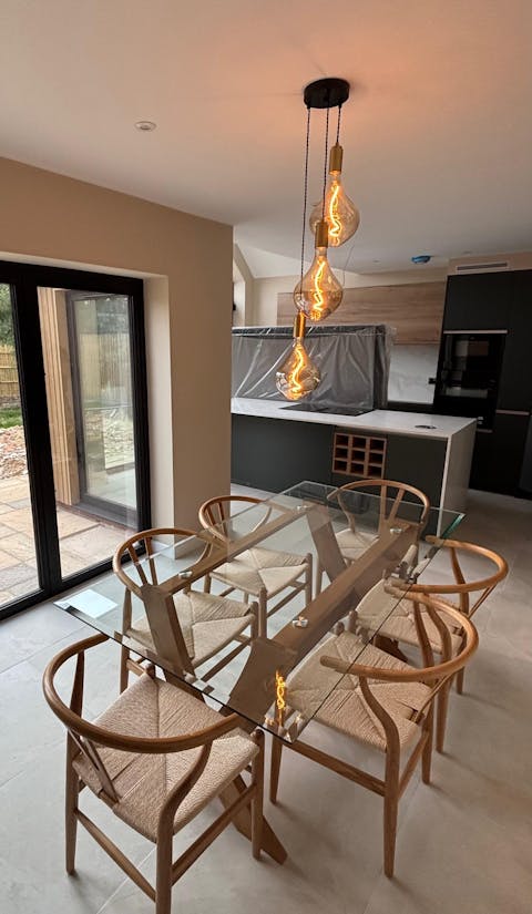 Brass Cluster Ceiling Light