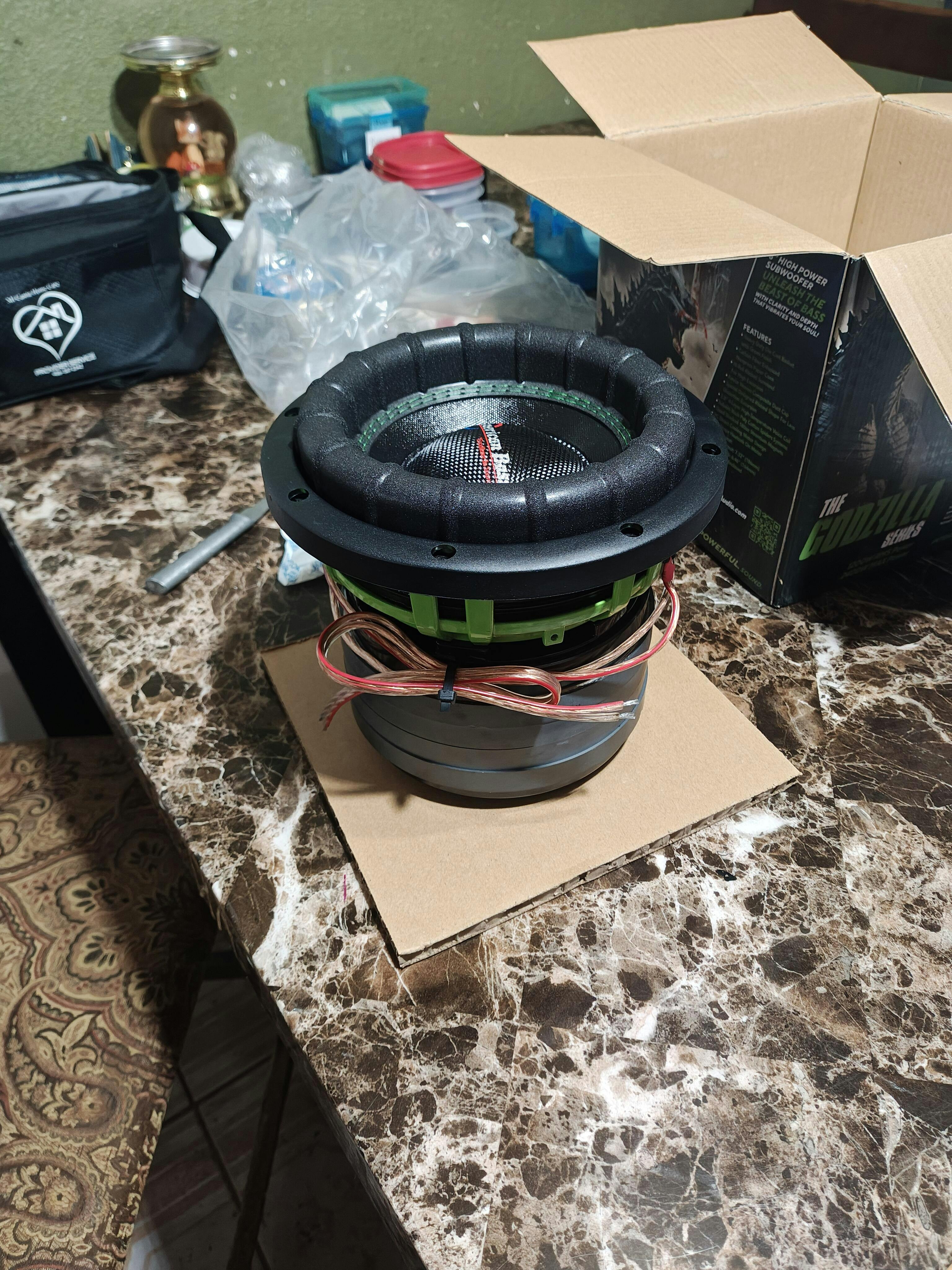 Godzilla 8-Inch Car Subwoofer 1200W RMS Deep Bass: GODZILLA-822