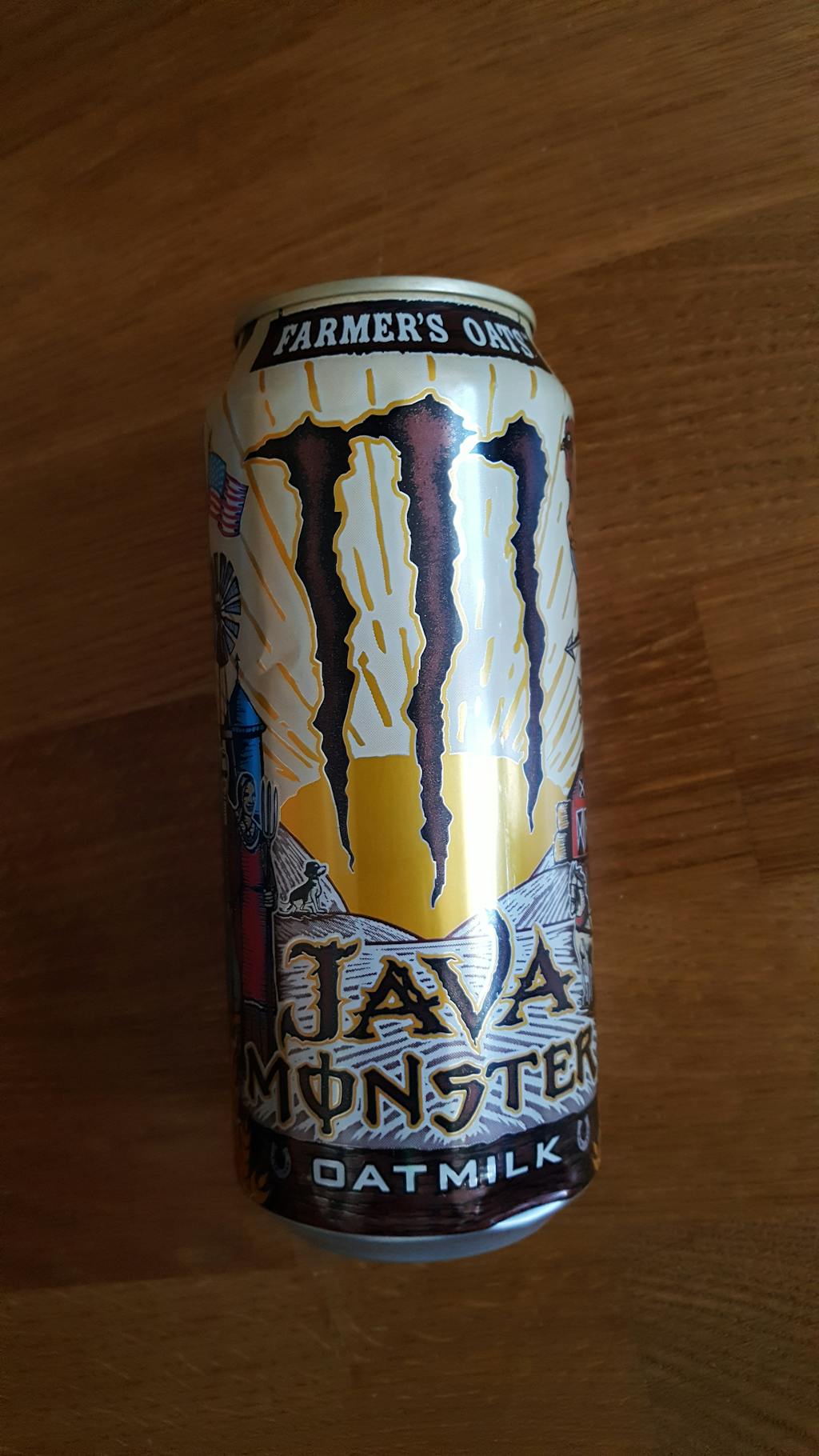 Monster Java Farmer's Oat Milk energy drink al caffè e latte d'avena