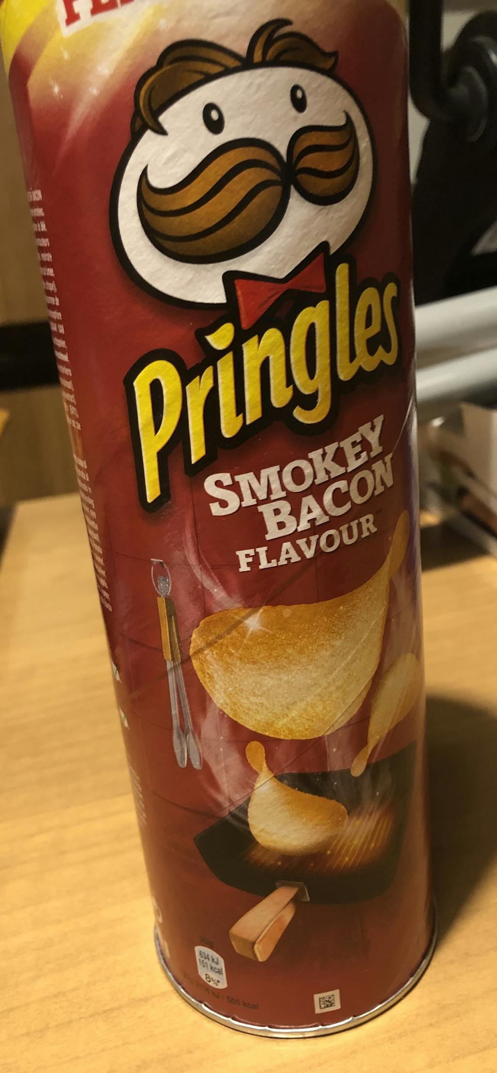 Pringles Smokey Bacon patatine al bacon affumicato da 200g American Uncle