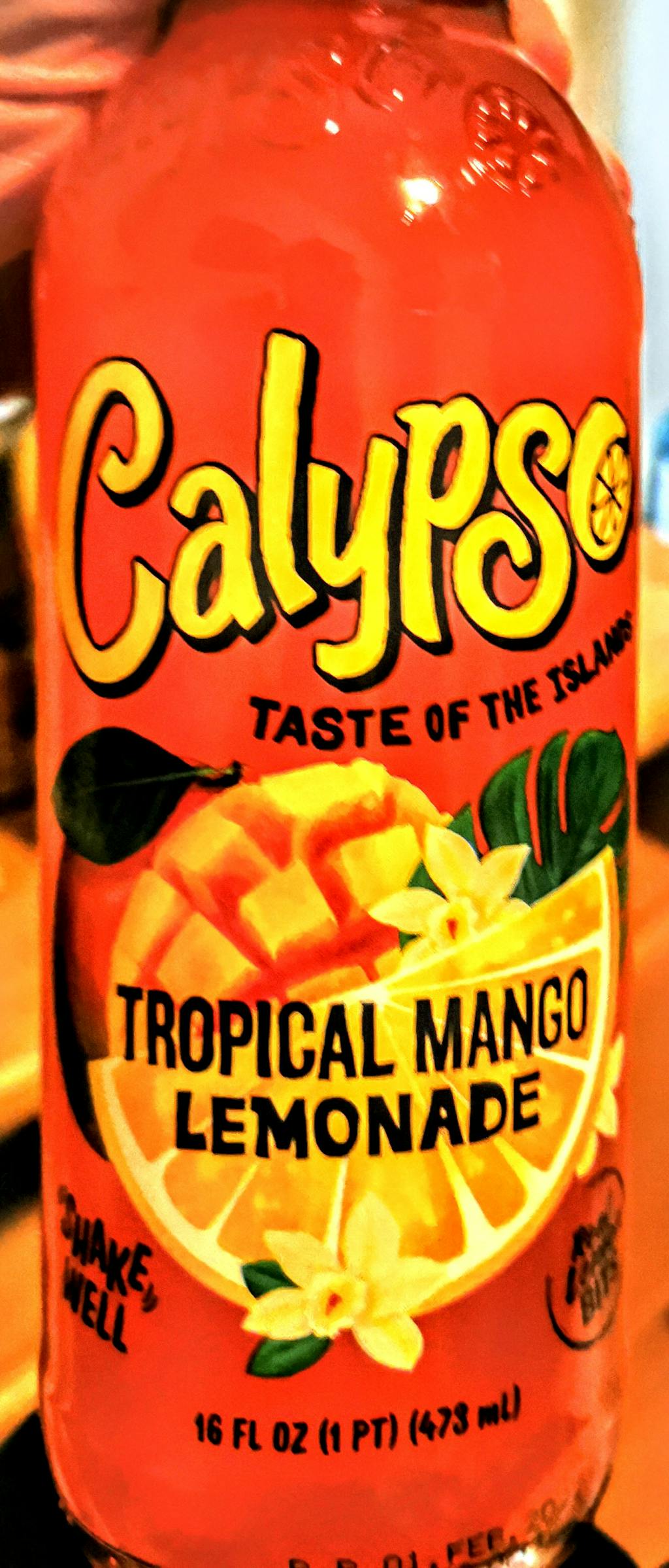 Calypso Tropical Mango Lemonade limonata al mango da 473ml American